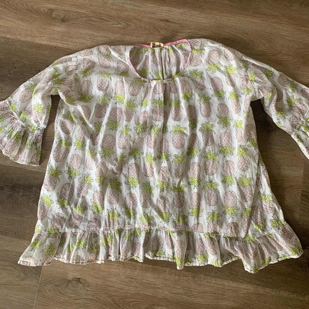 Roberta Roller Rabbit Pineapple Top - image 1